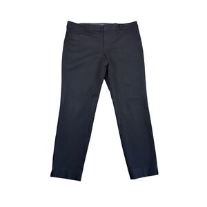 Banana Republic Sloan Black Slim Ankle Pants Womens 14 Stretch Workwear Trousers